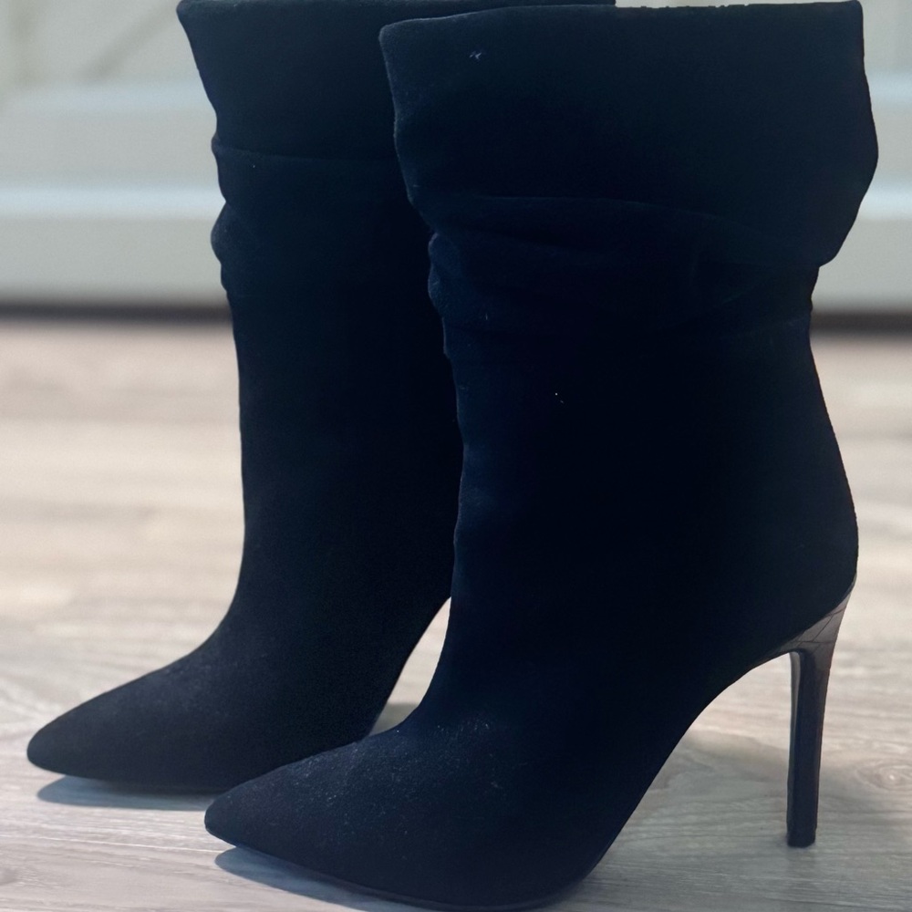 Guess Black Stiletto Boots